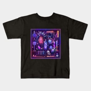 The Witch's Cabinet Kids T-Shirt